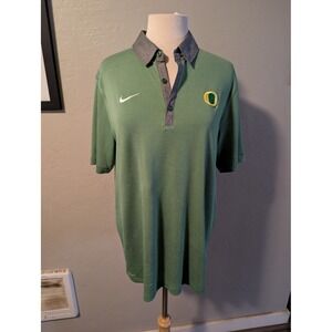 UofO Nike dri fit Golf Polo mens sz L